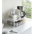 thumbnail image 6 of Yamazaki Home Expandable Kitchen Riser, White, Steel, Small, Expandable, 6 of 7