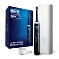 thumbnail image 1 of Oral-B Genius X Limited, cepillo para polvo de dientes el&eacute;ctrico recargable con inteligencia artificial, 1 cabezal de cepillo para polvo de repuesto, 1 estuche de viaje, negro m Oral B NA, 1 of 7