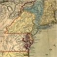 thumbnail image 3 of 24" x 28" Vintage 1771  Map of North America Wall Art, 3 of 10