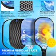 thumbnail image 3 of Juego de palas de pickleball MTEN, superficie de fibra de vidrio, aprobado por la USAPA, 3 of 7
