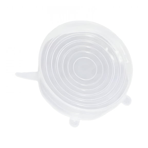 ACDANC 6 Pcs-Silicone Stretch Lids-Reusable -Silicone Lids Stretchy Bowls Lids for Fresh Food Storage,Seal in Flavors-7.3/6.1/5.5/4.5/3.4/2.4 Inch