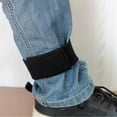 thumbnail image 3 of 2 Pack Magic Autoadhesivo Stretchable Tobillo Pant Garters Para Waders Pesca Con Mosca Equitación Negro Cola none, 3 of 7