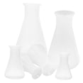 thumbnail image 4 of CTIRCHIU 6Pcs Clear Plastic Graduated Bottles with Conical Shape for Chemistry Lab Use, 4 of 6