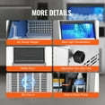 thumbnail image 4 of KFFKFF Commercial Ice Maker Freestanding Cabinet Machine 130lbs/24H 60 Ice Cubes, 4 of 9