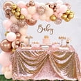 thumbnail image 4 of Kit de Arco de Globos de Oro Rosa 96 Piezas para Fiestas de Cumpleaños Duchas Bodas, 4 of 5
