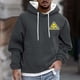 thumbnail image 1 of Sudadera con capucha para hombre, informal, a la moda, con estampado, con cordón, de manga larga, de poliéster, 1 of 5