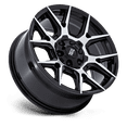 thumbnail image 2 of 17x8.5 Moto Metal MO813 Mason Gloss Black W/ Machined Face Wheel 6x5.5 (0mm), 2 of 3
