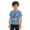 Light Blue-C, variant on Patriotic Graphic T Shirt Kids 250th Anniversary Short Sleeve Tee Youth Casual Comfortable Shirt Tops For Holidays Celebrations Family Events Daily Wear