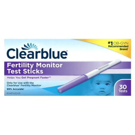 Clearblue Fertility Monitor Test, 30 Count (Best Fertility Monitor 2019)