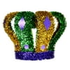Way to Celebrate Mardi Gras Tinsel Crown Tabletop Decor