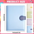 A5 PU Leather Hardcover Lined Journal Notebook, 200 Pages 80gsm Thick ...