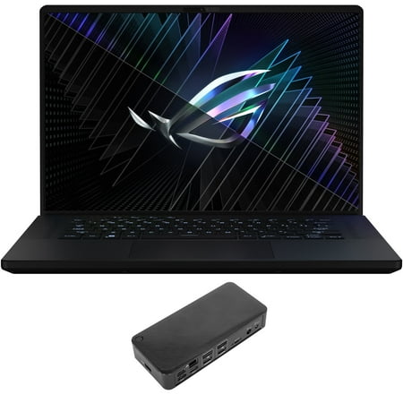 ASUS ROG Zephyrus M16 Gaming/Entertainment Laptop (Intel i9-13900H 14-Core, 16.0in 240 Hz Wide QXGA (2560x1600), GeForce RTX 4080, 16GB DDR5 4800MHz RAM, Win 11 Pro) with USB-C Dock