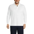 thumbnail image 3 of Lands' End Men's Big and Tall Long Sleeve Super Soft Supima Polo Shirt, 3 of 3
