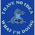 thumbnail image 2 of Men's Lilo & Stitch I Have No Idea Graphic Tee Royal Blue Medium, 2 of 4