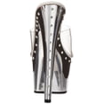 thumbnail image 3 of *7" Heel, 2 3/4" PF Slide - Clr/Slv Chrome, 12, 3 of 6