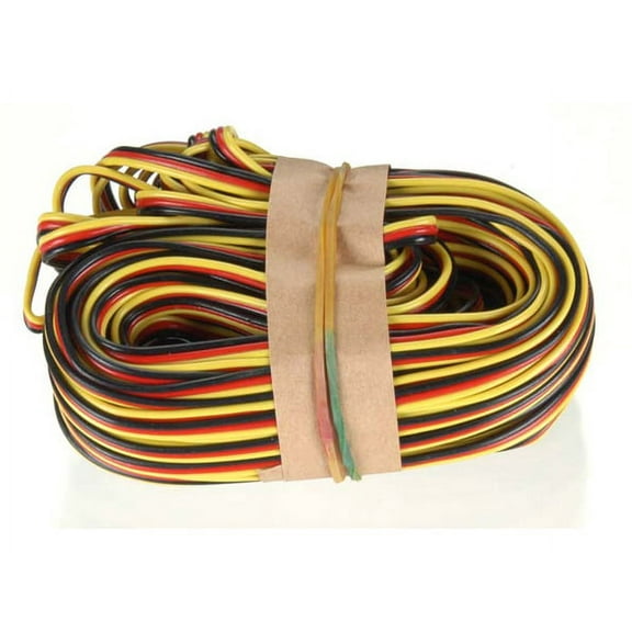 Hitec/RCD 54804 50 3-Color Heavy Gauge Servo Wire