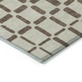 thumbnail image 4 of Addison Rugs Chantille Indoor/Outdoor Transitional Squares Brown Washable Rectangle Rug, 2'6" x 3'10", 4 of 6
