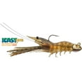 thumbnail image 3 of Live Target SSJ85SK913 Fleeing Shrimp Soft Plastic Jig 3 1/2 in - Glow, 3 of 8