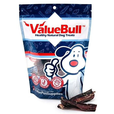 ValueBull USA Bully Stick Bits Dog Treats, 0-3 Inch, Odor-Free, 1