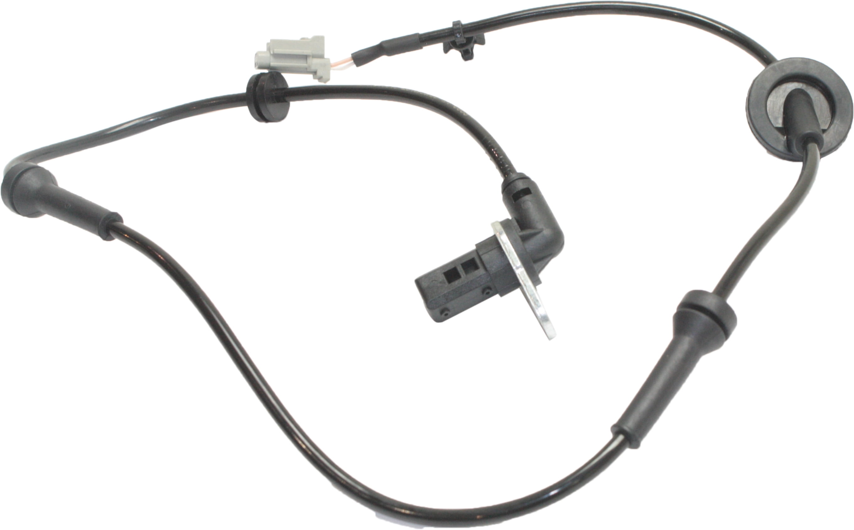 ABS Speed Sensor Compatible with 2004-2008 Nissan Maxima Front, Passenger Side 6 Cyl 3.5L Male Connector Blade type 2-Prong Terminal