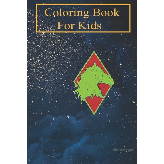 Coloring Book For Kids : Longhair horse For Kids Aged 4-8 - Fun with Colors and Animals! (Kids coloring book) (Paperback)