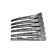 thumbnail image 1 of Pinzas fijas para el pelo Soidarity 6 piezas gris, 1 of 1