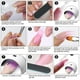 thumbnail image 4 of Kit de poligel Uv para manicura, juego de extensiones de uñas, solución antideslizante, herramienta artística de esmalte acrílico, diseño de yemas de los dedos, 4 of 5