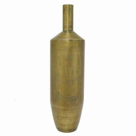 64218 Metal Vase - Benzara