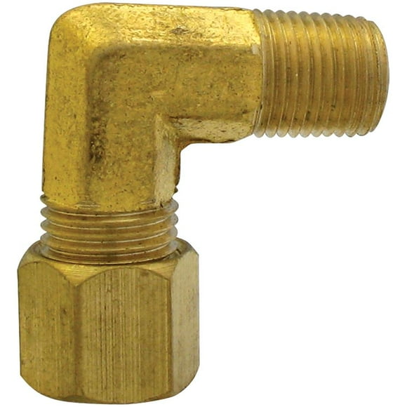 1/4" Compression x 1/8" MPT Coude de 90 Degrés
