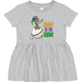 thumbnail image 3 of Inktastic New to the Krewe Mardi Gras Baby Alligator Girls Baby Dress, 3 of 5