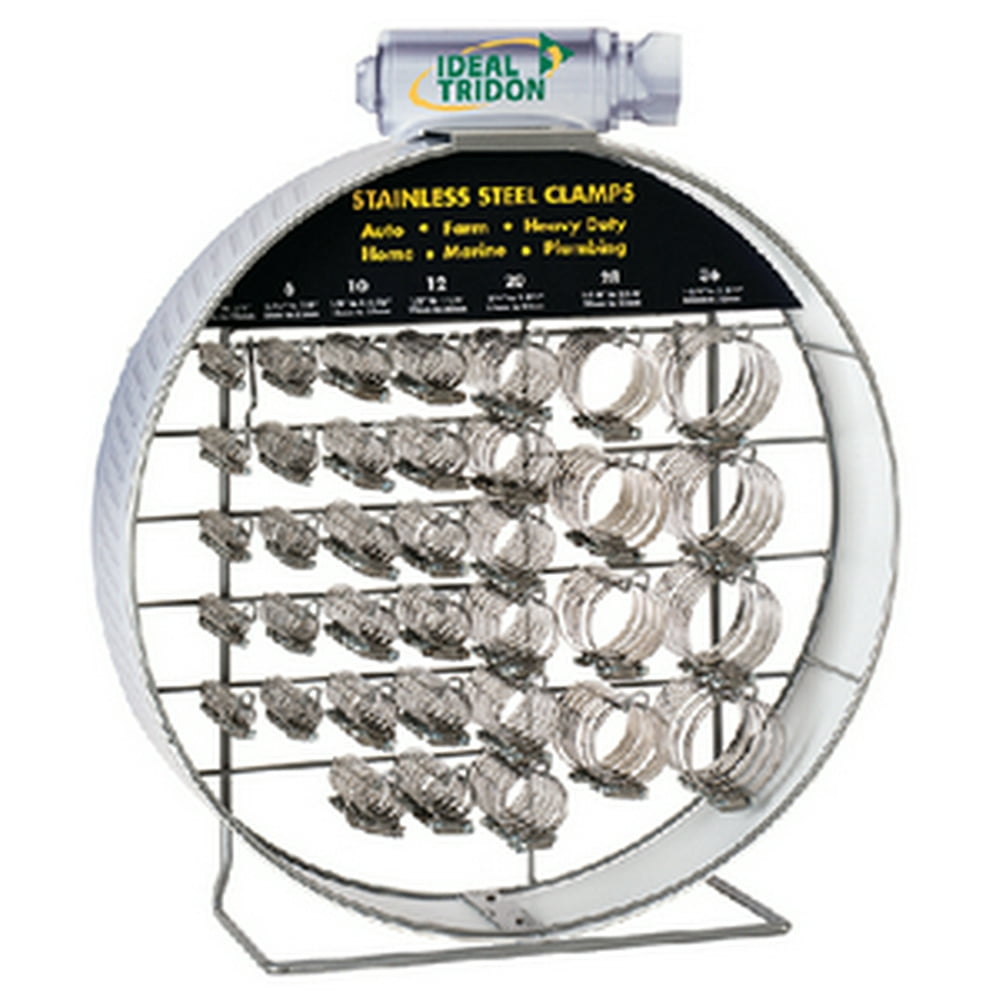 IDEAL HOSE CLAMPS Ideal Hose Clamp Display 600 Pcs 999033674051