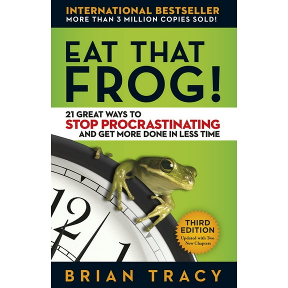 Pre-Owned Eat That Frog!: 21 Great Ways to Stop Procrastinating and Get More Done in Less Time [Paperback] Tracy, Brian