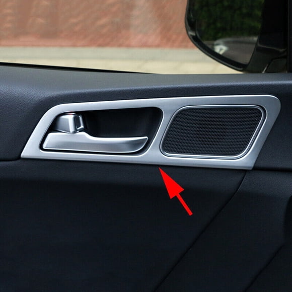 Inner Door Handle Bowl Cover Trim for Kia Sportage 16-19 Chrome Accessories -