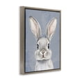 thumbnail image 3 of Stupell Industries Sweet Woodland Rabbit Brown Framed Floater Canvas Wall Art, design by Christine Simpson Art, 3 of 9