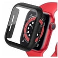 thumbnail image 1 of Funda de vidrio templado para Apple Watch Series 3, Series 2 y Series 1, Protector de pantalla de 42mm, protección de parachoques integral, 1 of 5