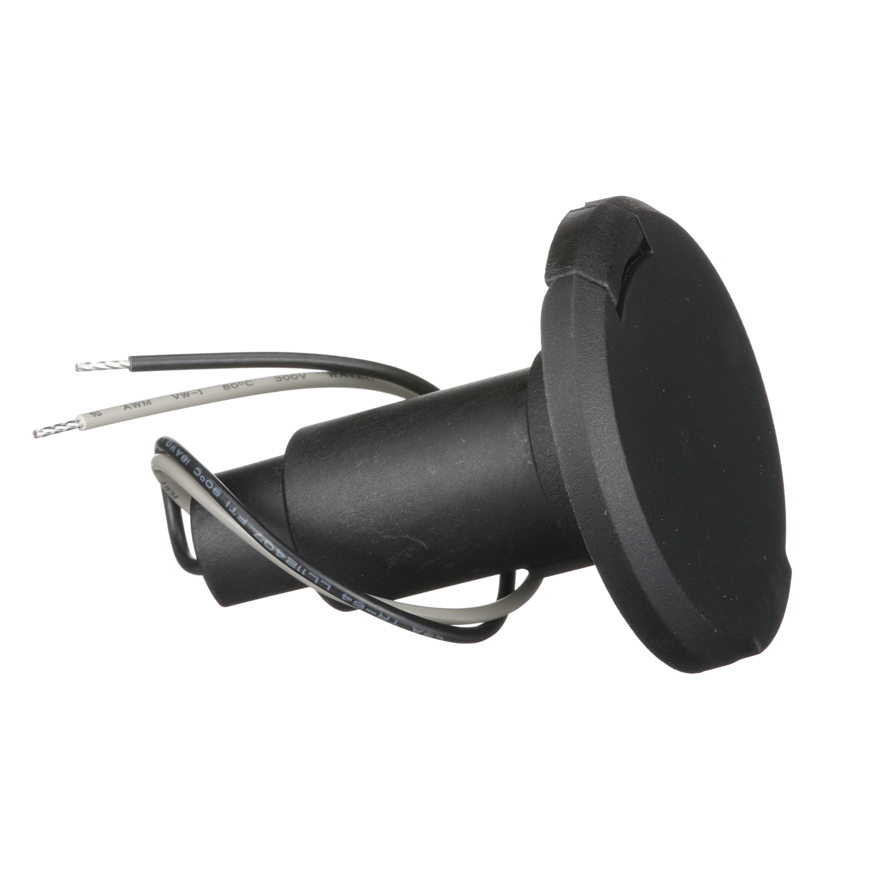 Attwood Marine Light Armor Plug In Light Base 2 Pin, Black