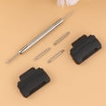 thumbnail image 5 of KAKOWELY Resin Connector 16mm Resin Watch Connector Smart Watch Adapter Watch Band Accessories Covenient Watch Connector with Tools Compatible for Black1.18"X0.79"X0.2", 5 of 5