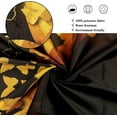 thumbnail image 5 of Sunflower Shower Curtain, Black and Yellow Sunflower Butterfly Bathroom Curtains Rustic Shower Curtains for Bathtub Decor Machine Washable Waterproof Fabric with 12 Plastic Hooks, 5 of 6