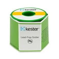 thumbnail image 1 of Kester Lead-Free Wire Solder 24-7068-6401- #66/331 Wter-Soluble - .020" - Sn96.5 Ag3.0 Cu0.5, 1 of 1