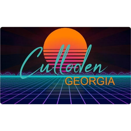 

Buckhead Georgia 4 X 2.25-Inch Fridge Magnet Retro Neon Design