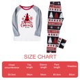 thumbnail image 5 of Pijamas navideños clásicos a cuadros con diseño de árbol de Navidad para combinar con la familia, conjunto navideño para padres e hijos, 5 of 5