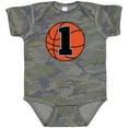 thumbnail image 3 of Inktastic Basketball 1st Birthday 1 Year Old Boys Baby Bodysuit, 3 of 5