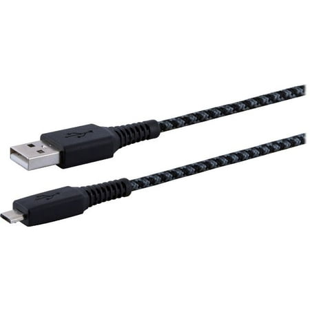EcoSurvivor USB to Micro Charging Cable, Mesh Durable, 4Ft