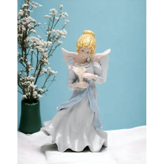 Ceramic Angel of Tranquility Figurine 6" Baptism