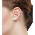 thumbnail image 2 of Natural Mother Of Pearl Earring 925 Sterling Silver Handmade Jewelry, 2 of 4
