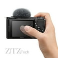 thumbnail image 4 of Sony Alpha ZV-E10 - APS-C Interchangeable Lens Mirrorless Vlog Camera - Black, 4 of 7