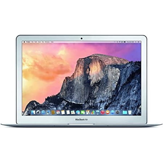 Pre-Owned Restored Apple MacBook Air Laptop, 13.3", Intel Core i5, 4GB RAM, 128GB SSD, Mac OS, Silver, MJVE2LL/A