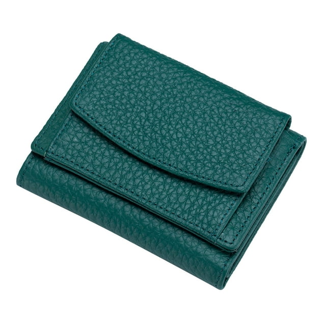 Small Womens Wallets with Credit Card Slots Wallet Mini Small Wallet Womens Ultra-Thin Top Layer Cowhide Wallet for Women Small Compact Wallet Womens Wallets Large Capacity