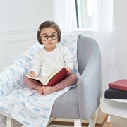 aden + anais Classic Modern Dream Blanket Boys Harry Potter Gray Cotton Muslin Baby Blanket