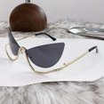 thumbnail image 2 of Gafas de moda, gafas modernas con diamantes de imitación sin marco, 2 of 2